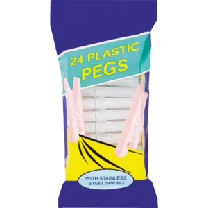 Jumbo Plastic Clothes Pegs 24 Pack Jumbo Plastic Clothes Pegs 24 Pack