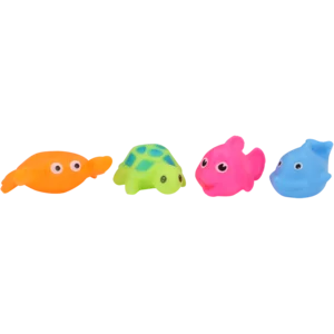 Jolly Tots Toy Animal Bath Squeakers 3 Piece 3 Months+ Jolly Tots Toy Animal Bath Squeakers 3 Piece 3 Months+