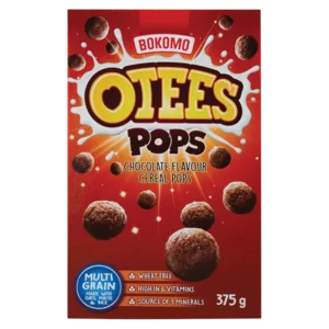 Bokomo Otees Pops Chocolate Flavoured Cereal Pops 375g Bokomo Otees Pops Chocolate Flavoured Cereal Pops 375g