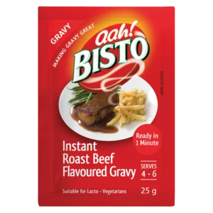 Bisto Instant Roast Beef Flavoured Gravy Sachet 25g Bisto Instant Roast Beef Flavoured Gravy Sachet 25g