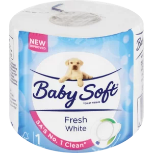Baby Soft White 2 Ply Toilet Roll Baby Soft White 2 Ply Toilet Roll
