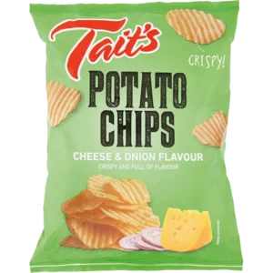 Tait's Cheese & Onion Chips 125g