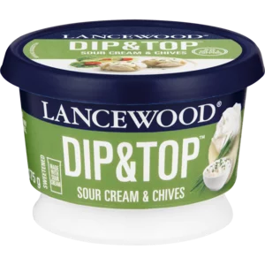 Lancewood Sour Cream & Chives Dip & Top 175g