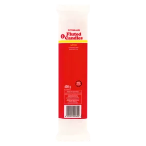 Ritebrand Fluted Candles 400g