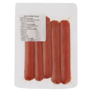 O'kin Smoked Vienna's Per kg O'kin Smoked Vienna's Per kg