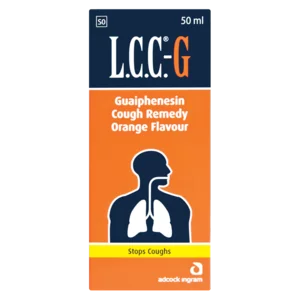 LCC-G Orange Flavoured Cough Syrup 50ml LCC-G Orange Flavoured Cough Syrup 50ml