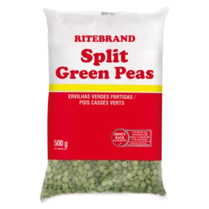 Ritebrand Split Green Peas 500g