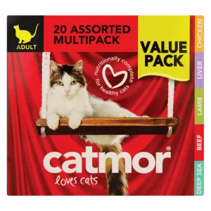 Catmor Assorted Cat Food Pack 20x85g