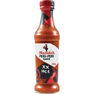Nando's XX Hot Peri-Peri Sauce 250ml Nando's XX Hot Peri-Peri Sauce 250ml