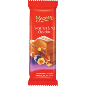 Beacon Heavenly Forest Fruit & Nut Flavoured Chocolate Slab 80g