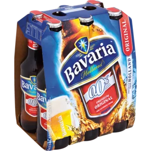 Bavaria Holland Original Non-Alcoholic Beer Bottles 6x330ml