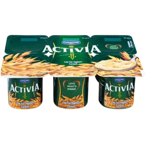 Danone Activia Cereal Multipack Yoghurt 6x100g Danone Activia Cereal Multipack Yoghurt 6x100g