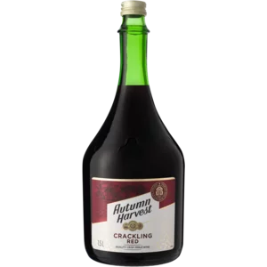 Autumn Harvest Red Crackling Wine Bottle 1.5L