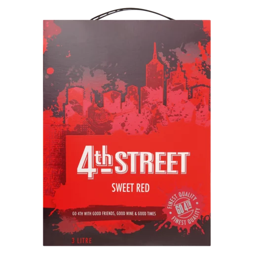 4th Street Sweet Red Wine Box 3L 4th Street Sweet Red Wine Box 3L