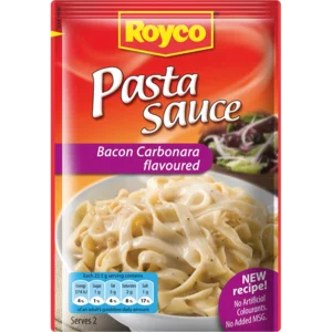 Royco Bacon Carbonara Instant Pasta Sauce 45g Royco Bacon Carbonara Instant Pasta Sauce 45g