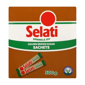 Selati Golden Brown Sugar Sticks 500g Selati Golden Brown Sugar Sticks 500g