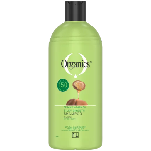 Organics Argan Oil Silky Smooth Shampoo 1L Organics Argan Oil Silky Smooth Shampoo 1L