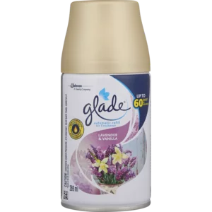 Glade Lavender & Vanilla Air Freshener Refill Can 269ml Glade Lavender & Vanilla Air Freshener Refill Can 269ml