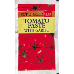 Pot O' Gold Tomato Paste WIth Garlic 50g Pot O' Gold Tomato Paste WIth Garlic 50g