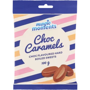 Magic Moments Choc Caramel Sweets 100g Magic Moments Choc Caramel Sweets 100g