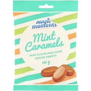 Magic Moments Mint Caramel Sweets 100g Magic Moments Mint Caramel Sweets 100g