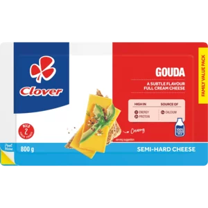 Clover Gouda Cheese Value Pack 800g Clover Gouda Cheese Value Pack 800g