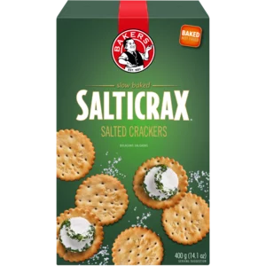 Bakers Salticrax Salted Crackers 400g Bakers Salticrax Salted Crackers 400g