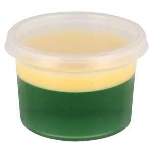 Green Jelly & Custard Desserts Green Jelly & Custard Desserts