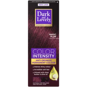 Dark And Lovely Magic Plum 950 Colour Intensity Conditioning Colour Cream Gel Kit 100ml 5 Piece