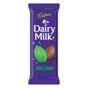 Cadbury Dairy Milk Mint Crisp Chocolate Slab 80g Cadbury Dairy Milk Mint Crisp Chocolate Slab 80g