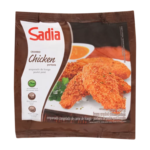 Sadia Frozen Crumbed Chicken Portions 400g