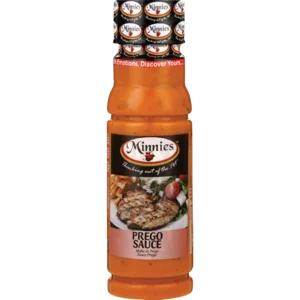 Minnies Prego Sauce 250ml Minnies Prego Sauce 250ml