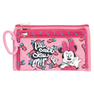 Minnie Mouse Pencil Bag Set 3 Piece