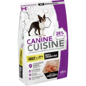 Canine Cuisine Chicken & Rice Small Adult Dog Food 1.75kg