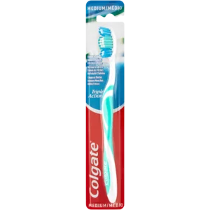 Colgate Triple Action Medium Toothbrush Colgate Triple Action Medium Toothbrush