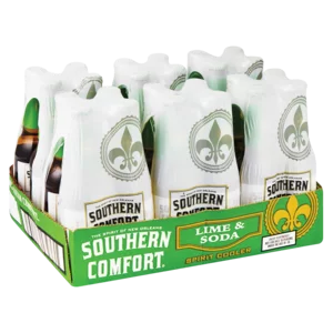 Southern Comfort Lime And Soda Bottles 24x275ml