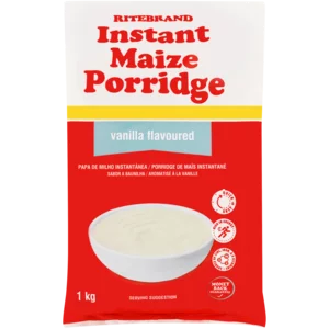 Ritebrand Vanilla Flavoured Instant Maize Porridge 1kg Ritebrand Vanilla Flavoured Instant Maize Porridge 1kg