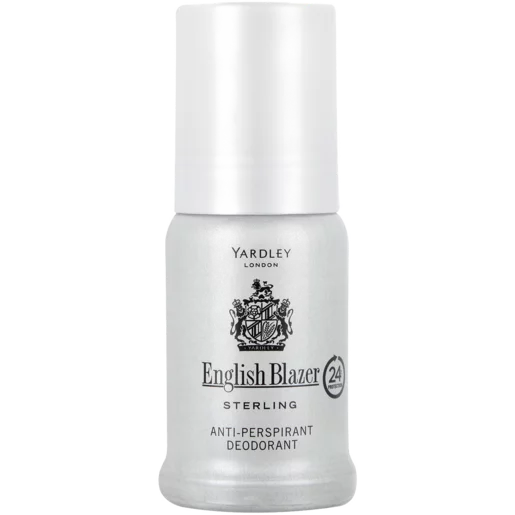 Yardley English Blazer Sterling Anti-Perspirant Roll-On 50ml Yardley English Blazer Sterling Anti-Perspirant Roll-On 50ml