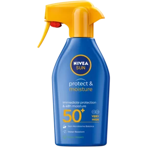 Nivea SPF50+ Protect & Moisture Sun Spray 300ml Nivea SPF50+ Protect & Moisture Sun Spray 300ml