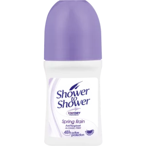Shower To Shower Spring Rain Anti-Perspirant Roll On 50ml Shower To Shower Spring Rain Anti-Perspirant Roll On 50ml