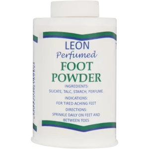 Leon Perfumed Foot Powder 75g Leon Perfumed Foot Powder 75g