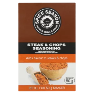 Spice Season Steak & Chops Seasoning Refill 50g Spice Season Steak & Chops Seasoning Refill 50g