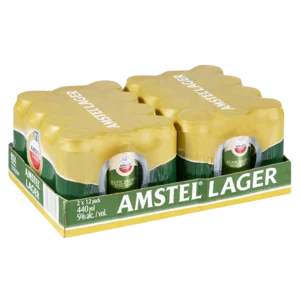Amstel Lager Beer Cans 24x440ml Amstel Lager Beer Cans 24x440ml