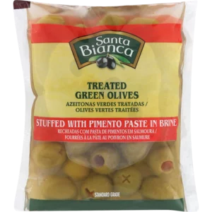 Santa Bianca Stuffed Green Olives 195g Santa Bianca Stuffed Green Olives 195g