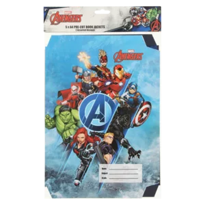Avengers Assorted A4 Book Jackets 5 Pack