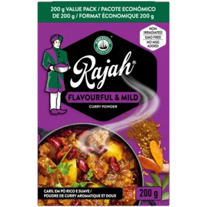 Robertsons Rajah Flavourful & Mild Curry Powder Value Pack 200g Robertsons Rajah Flavourful & Mild Curry Powder Value Pack 200g