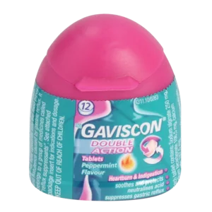 Gaviscon Peppermint Anti Acid Tablet 12 Pack Gaviscon Peppermint Anti Acid Tablet 12 Pack
