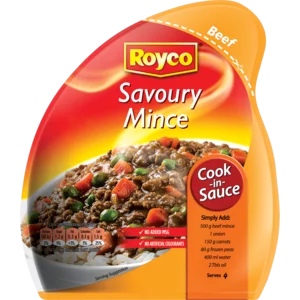 Royco Savoury Mince Instant Cook-In-Sauce 41g Royco Savoury Mince Instant Cook-In-Sauce 41g