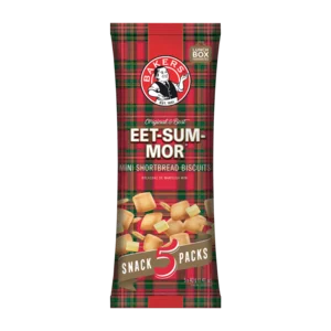 Bakers Eet-Sum-Mor Mini Shortbread Biscuits 5x40g Bakers Eet-Sum-Mor Mini Shortbread Biscuits 5x40g