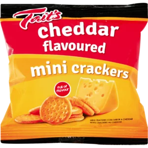 Tait's Mini Cheddar Crackers 30g Tait's Mini Cheddar Crackers 30g